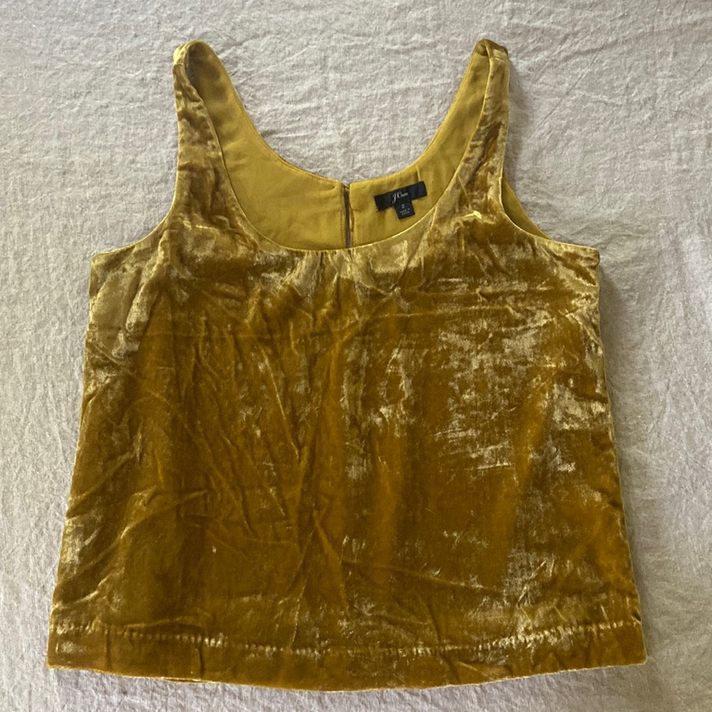 J. Crew Velvet Tank